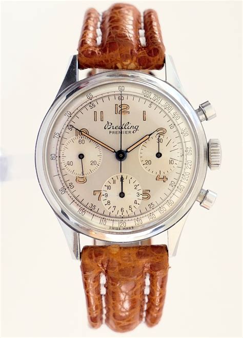 breitling vintage 34mm chronograph